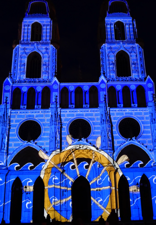 Eglise vidéo mapping